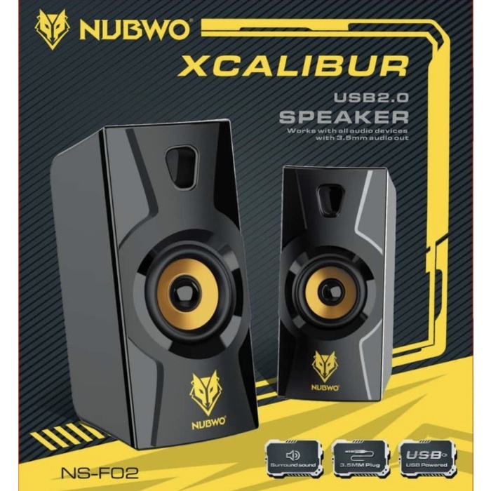 Speaker Gaming Nubwo NS F02 Xcalibur NSF02 NS F02