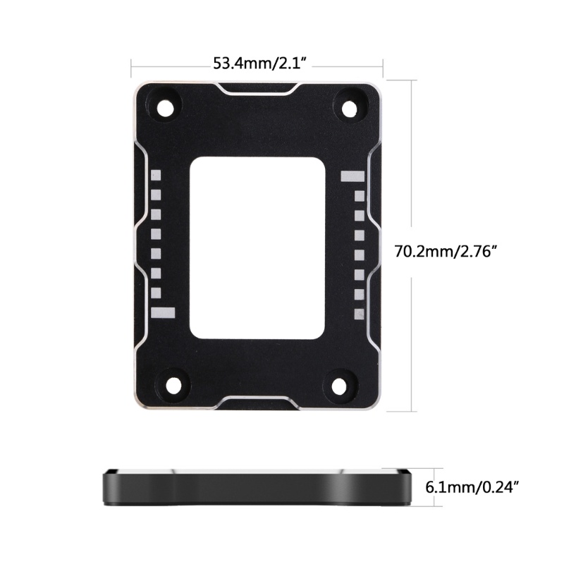 Btsg Fixer Koreksi Bending Gesper CPU Anti-Drop Untuk LGA1700 12th Gen CNC Alloy