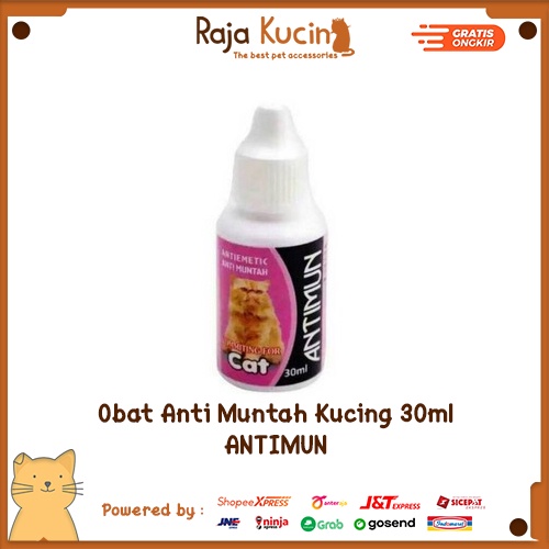 Antimun Cat 30ml Obat Anti muntah kucing