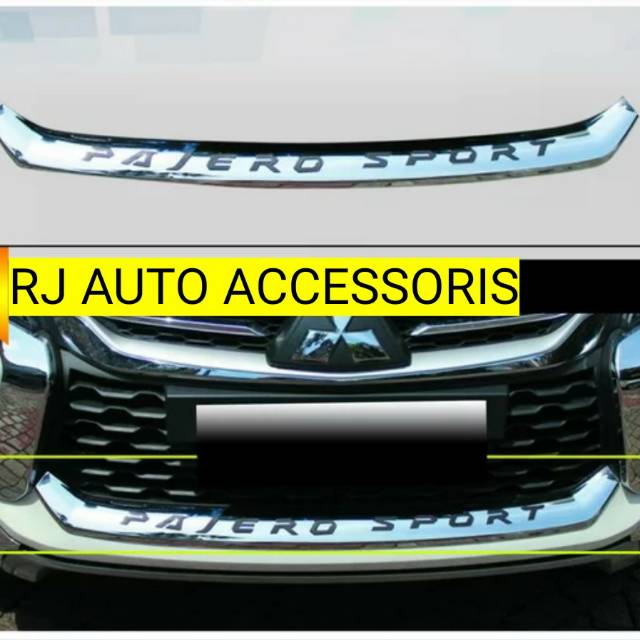 Emblem kap mesin pajero sport emblem hood pajero sport
