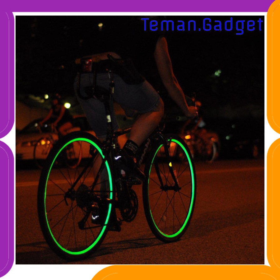 TG-IB509 Bicycle Wheel Reflective Sticker / Stiker Roda Sepeda 8 Strip - A-0001