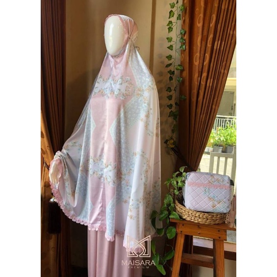 Mukena Silk Lembut Jumbo Maisara/Royale Premium | Shabby Aurora
