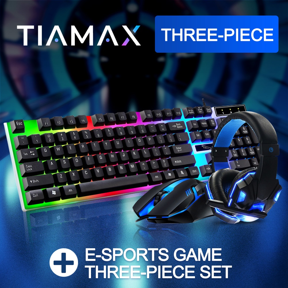 Jual Tiamax Keyboard Gaming Keyboard Mechanical G21B Paket Gaming