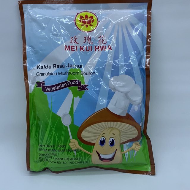 

Mei Kui Hwa Kaldu Jamur Totole 400gr