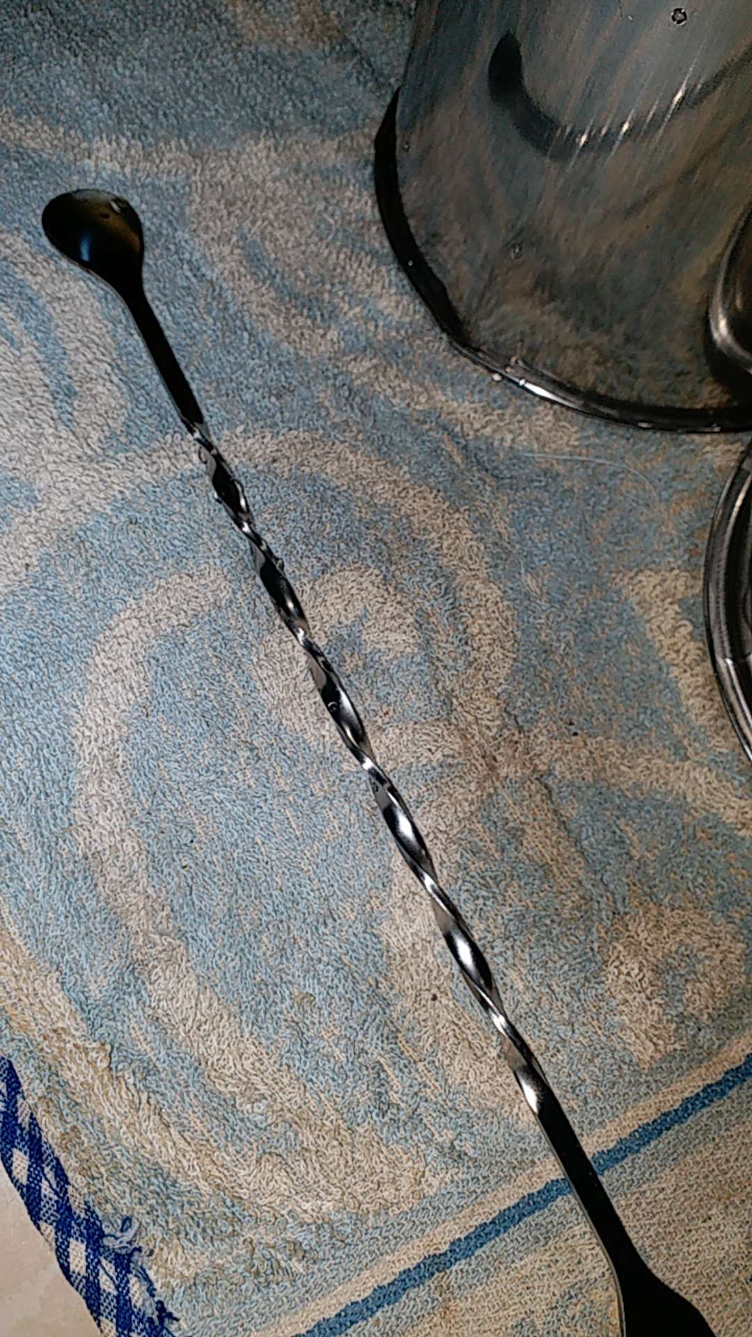 Sendok Pengaduk - Long Bar Spoon With Fork 25cm (00142.01370)