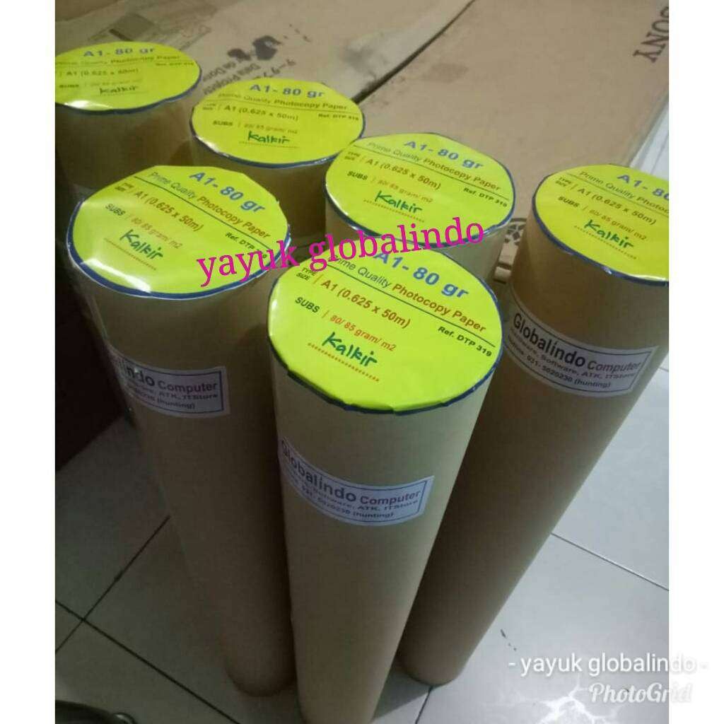 

Kertas kalkir roll A1 50m 80/85gr surabaya