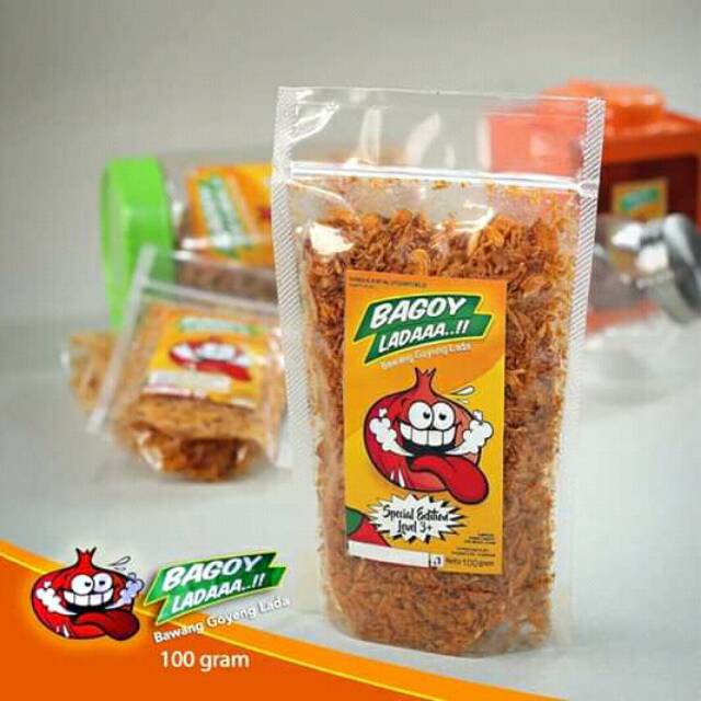 

Bagoy Lada goreng 100 gr Rasa pedes Level 3 Bagoy Lada sumenep