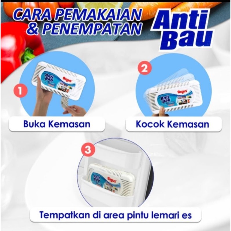 BAGUS Anti Bau Kulkas 60gr dan 40gr