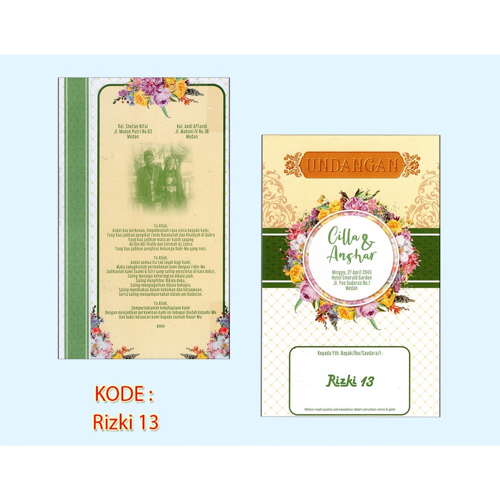 

undangan murah rizki13