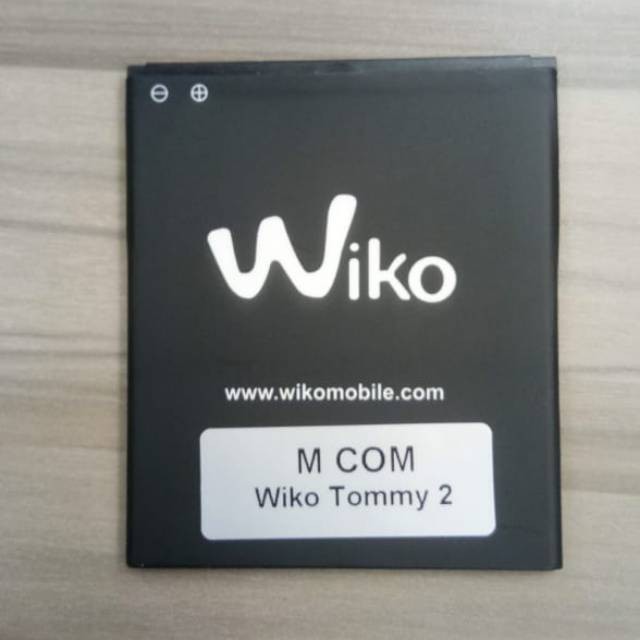 Battery Batre Baterai Double Power Mcom Wiko Tommy 2 Tommy2