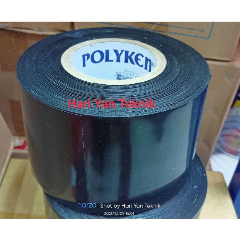 

Polyken Wrapping Tape 4 in Hitam