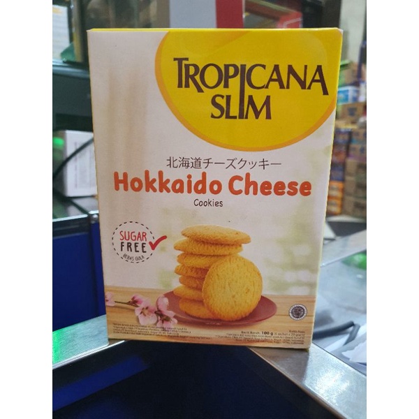 

Tropicana Slim Hokkaido Cheese / Korea Garlic Butter/ Klepon Cookies100gr