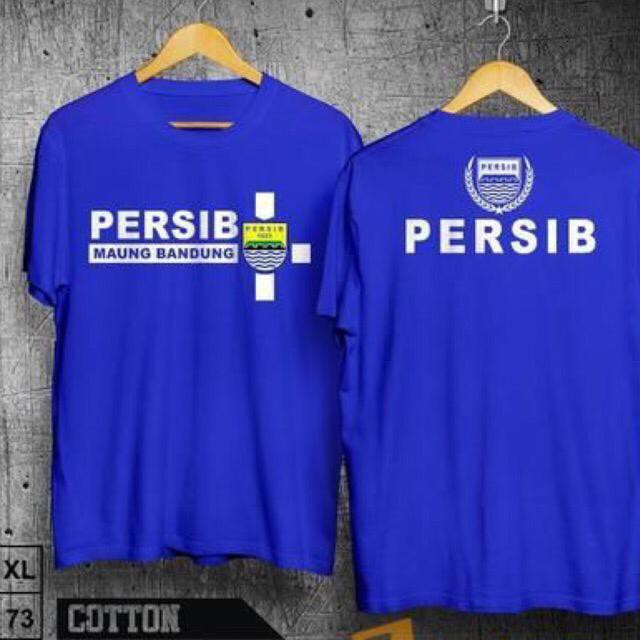 KAOS PERSIB DEPAN BELAKANG combed 30s BAJU TSHIRT VIKING BOBOTOH BANDUNG