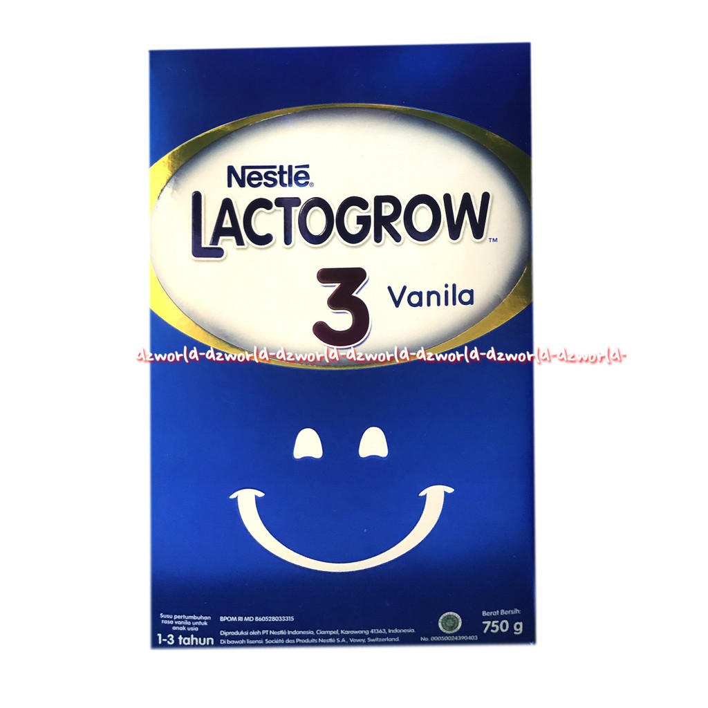 Nestle 1kg Lactogrow 3 Rasa Madu Susu Formula 1-3tahun lactogen 3 Happy nutri Lacto Growth Susu Bubuk 1 Kilo