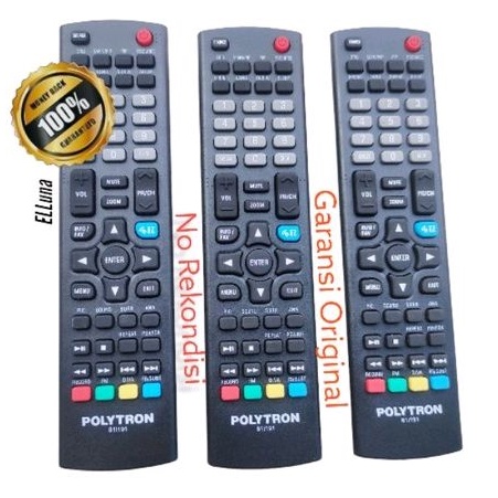 Remote remot tv polytron LED original garansi asli ori 81I191cinemax pld 811191