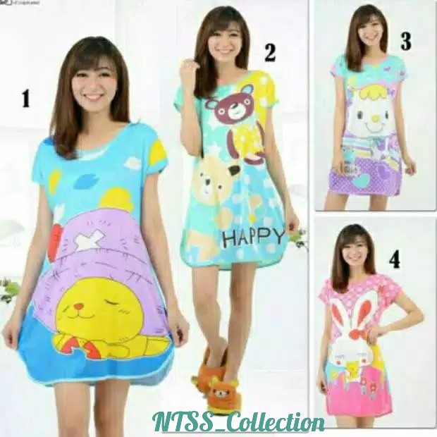 DASTER DEWASA/BAJU TIDUR DASTER/DASTER KATUN/DASTER BAJU TIDUR CEWEK DEWASA