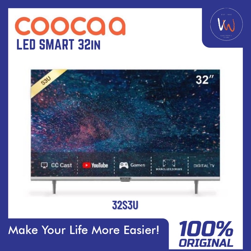 LED Coocaa 32S3U (Smart Tv) - Cikampek, Karawang, Purwakarta