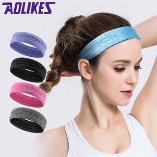 AOLIKES ANTI SLIP Headband Bandana Olahraga Bola Basket Gym Fitness Yoga Running Tennis Futsal HB YOGA