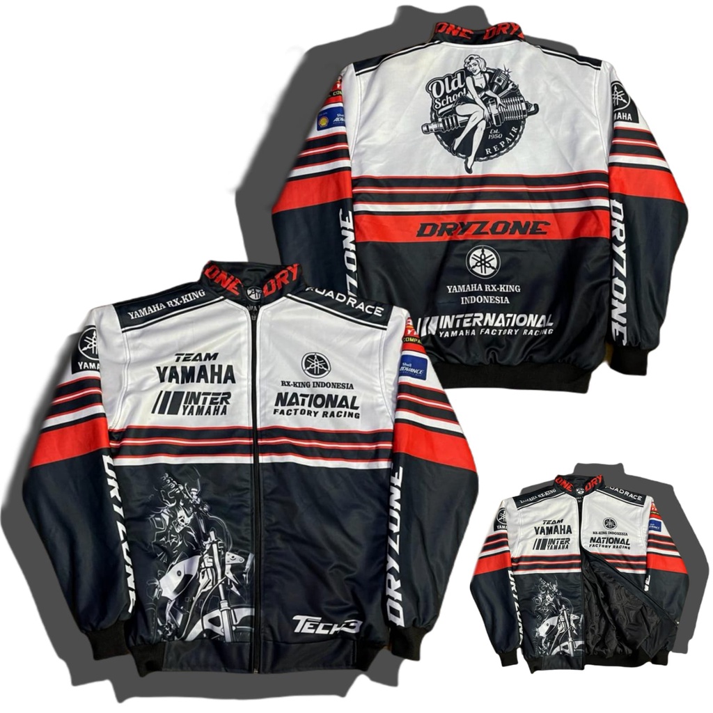 Jaket Yamaha Jaket Team Yamaha Jaket Racing Jaket Rx king Racing Jacket Jaket Nascar Racing Yamaha R