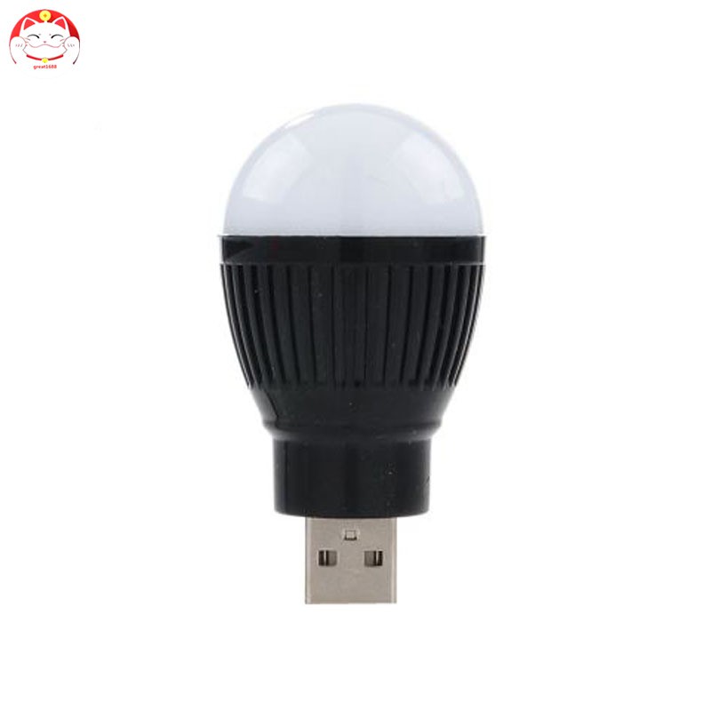 Lampu Bohlam Led Usb Mini Portable 5v 5w Hemat Energi Untuk Laptop