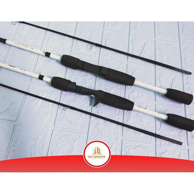 TERMURAH Joran BC Sougayilang 165 Cm Fiber Glass Line 6-12 Lb Fishing Rod