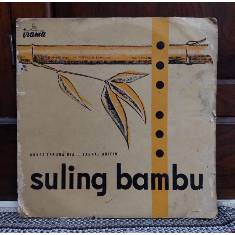 Vinyl Piringan Hitam 12&quot; Suling Bambu