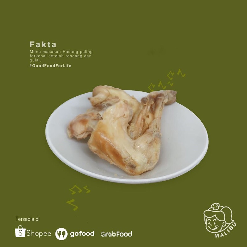 

Ayam Pop 1/2 Ekor (Half)/Asli Padang/Makanan Siap Saji/Frozen Food