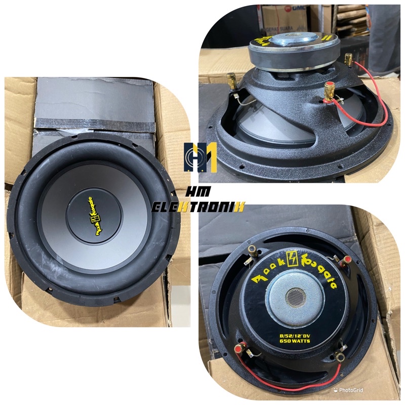 Speaker Sub Rockgate 12 inch subwoofer USA