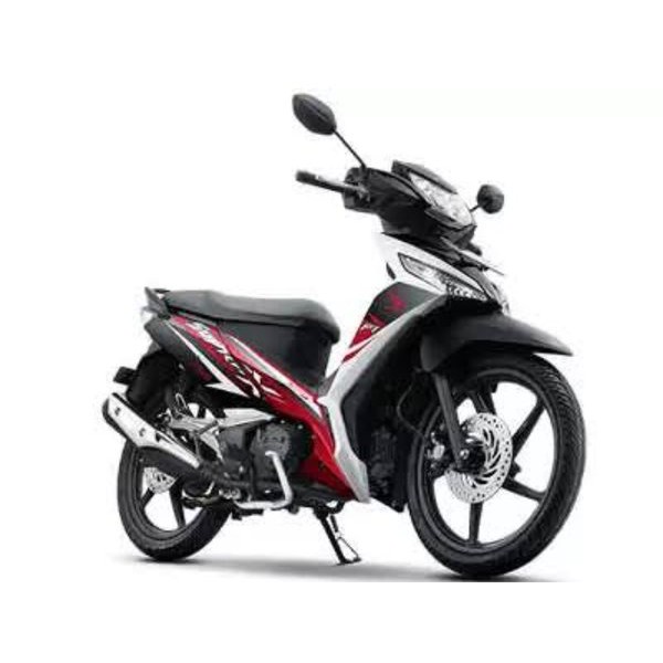 sayap tebeng kap samping Supra x 125 fi injeksi k41 putih set kanan kiri non original