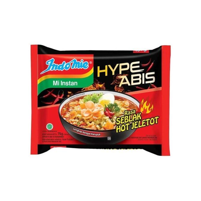 

Open DS] 10 pcs - Mie Instant Indomie Hype Abis Rasa Seblak Hot Jeletot Murah