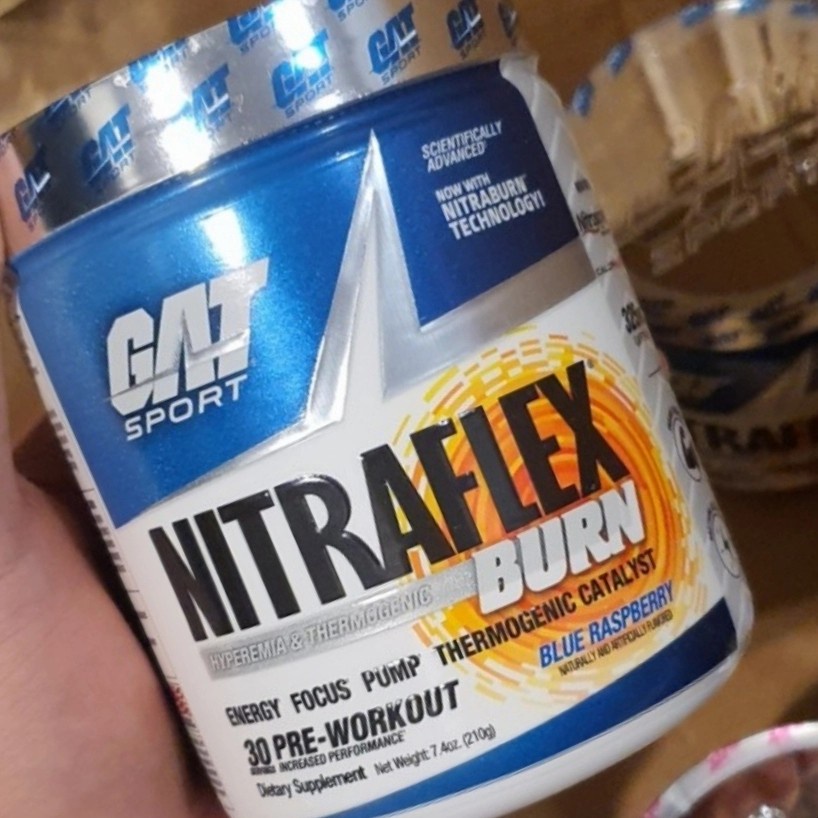 GAT NITRAFLEX BURN 30 SERVING PRE WORKOUT + FAT BURNER