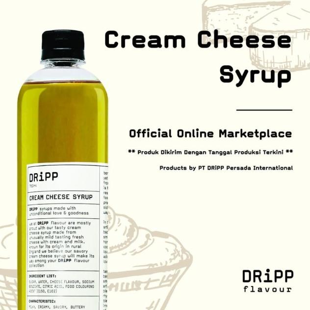 

Dripp Cream Cheese Syrup - Sirup Rasa Keju Untuk Kafe/Bisnis/Rumahan