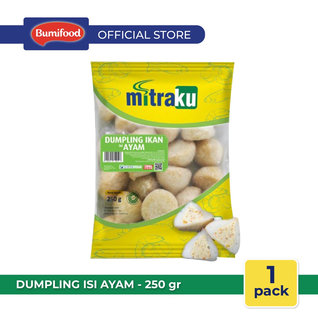 Jual MITRAKU Dumpling Ayam Frozen Food [250] | Shopee Indonesia