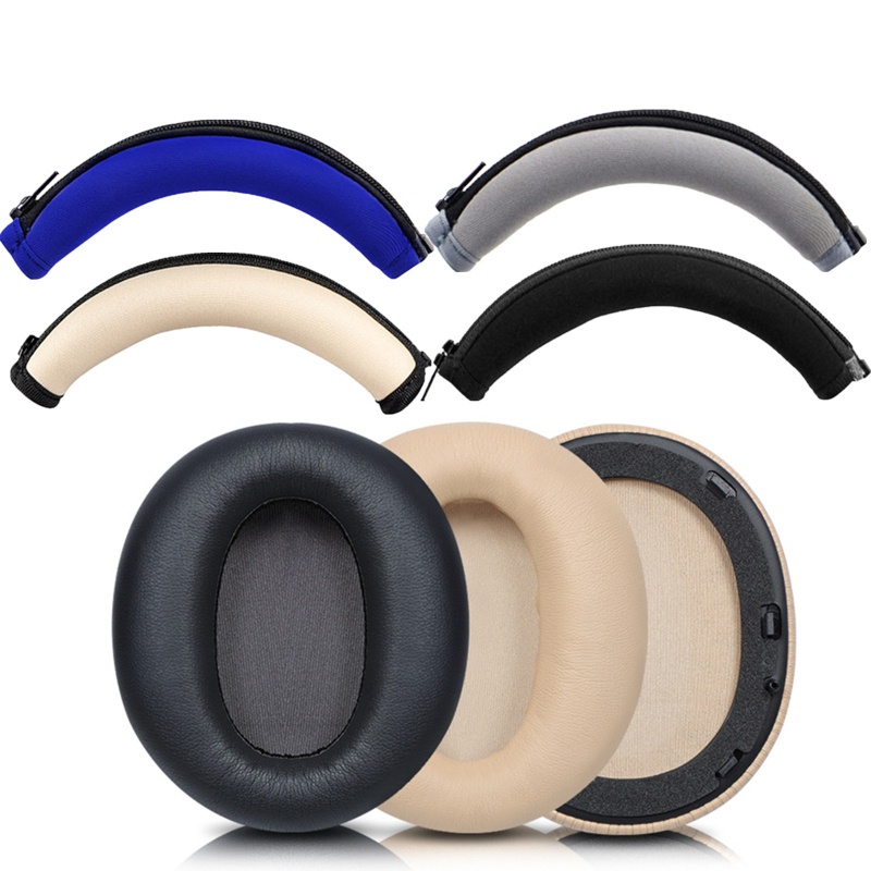 Bt Pengganti Earpads Ear Cushion Sponge Cover Penutup Telinga Aksesoris Headset Gaming Headband Cushion Untuk EDIFIER/W820N