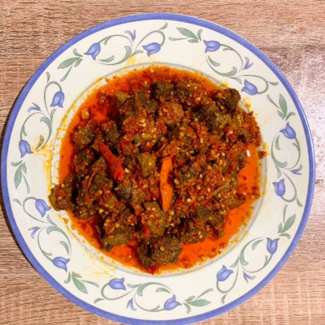 

Sapi oseng | sapi balado pedas | dendeng sapi | sambal daging sapi