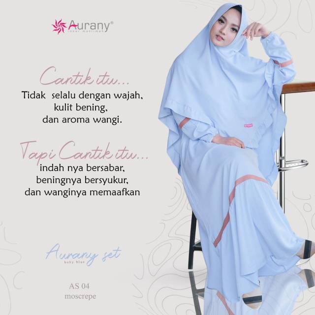 GAMIS AS 04 BABY BLUE ||  AURANY