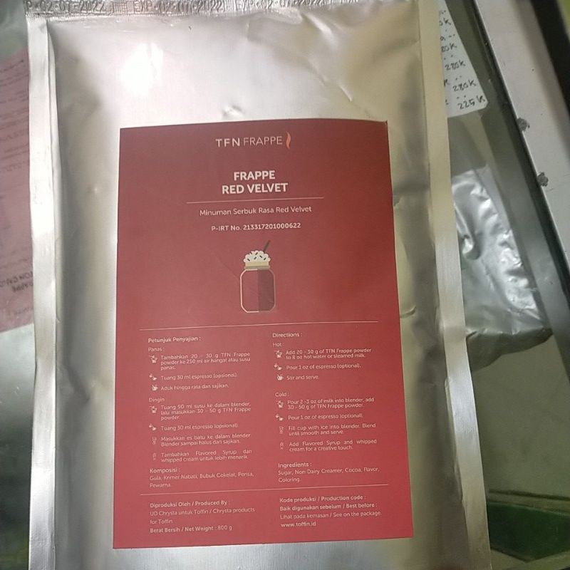 

FRAPPE RED VELVET
