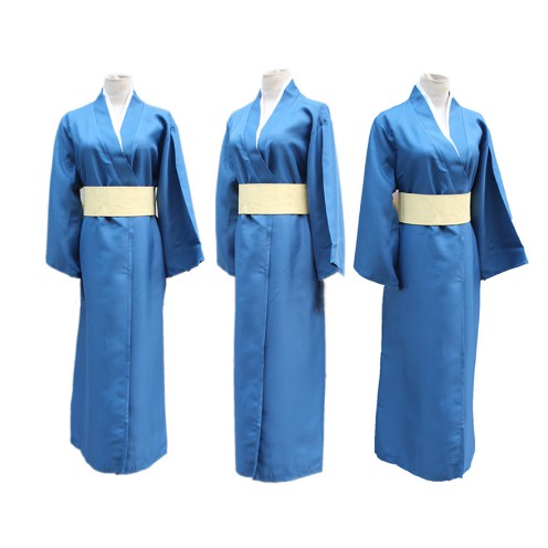 Gintama Silver Soul Katsura Kotarou Kimono Anime Cosplay Costume