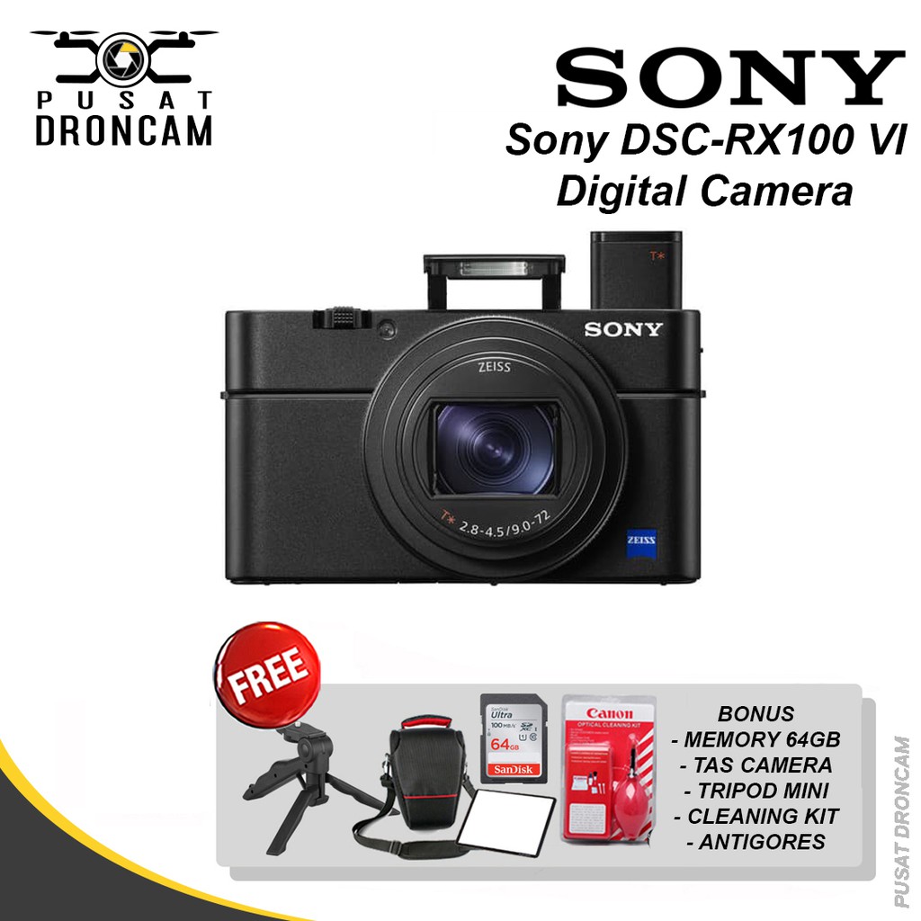 Sony Cybershot RX100 VI - RX-100 M6 - MARK 6 - RX100VI