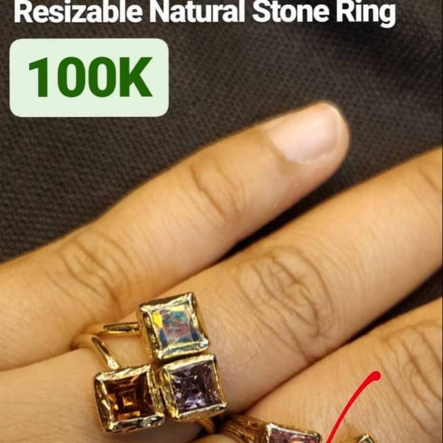 Cincin Batu Alam Asli Turki