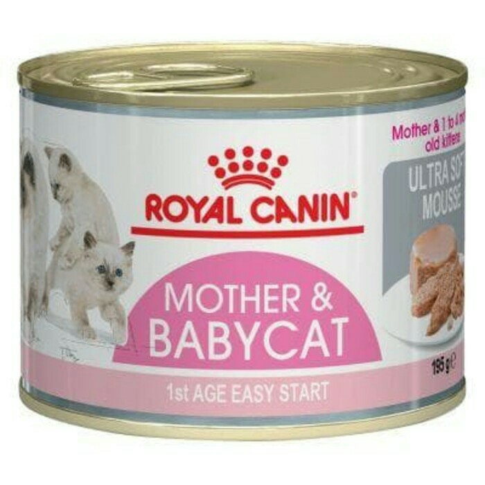 Royal Canin Mother and Baby Cat Kaleng 195gr - Makanan Ibu Menyusui dan Anak Kucing