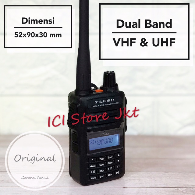 Radio HT Yaesu FT 4X