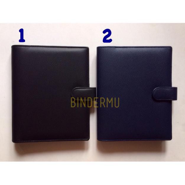 

Binder READY Polos A5 20ring B5 26ring Bahan Kulit Multiring