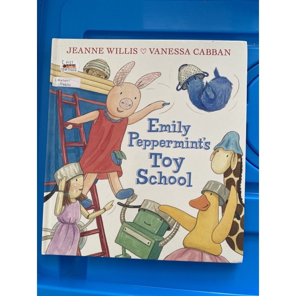 preloved story book bbw hard cover emily peppermint toy school