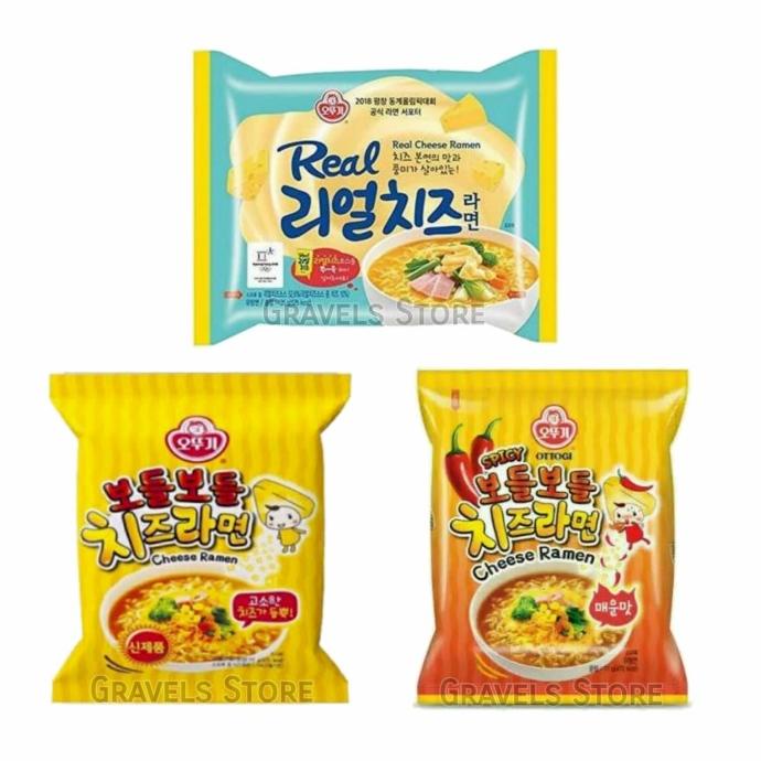 

[Bundling 3 Pcs] Ottogi Cheese Ramyun - Cheese Spicy - Real Cheese