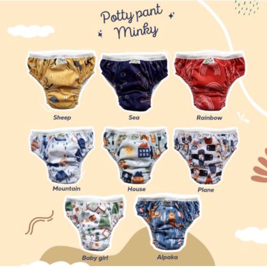 NINGRAT Potty Pants | Toilet Training Pants Ningrat | Celana Tatur | Celana Pampers