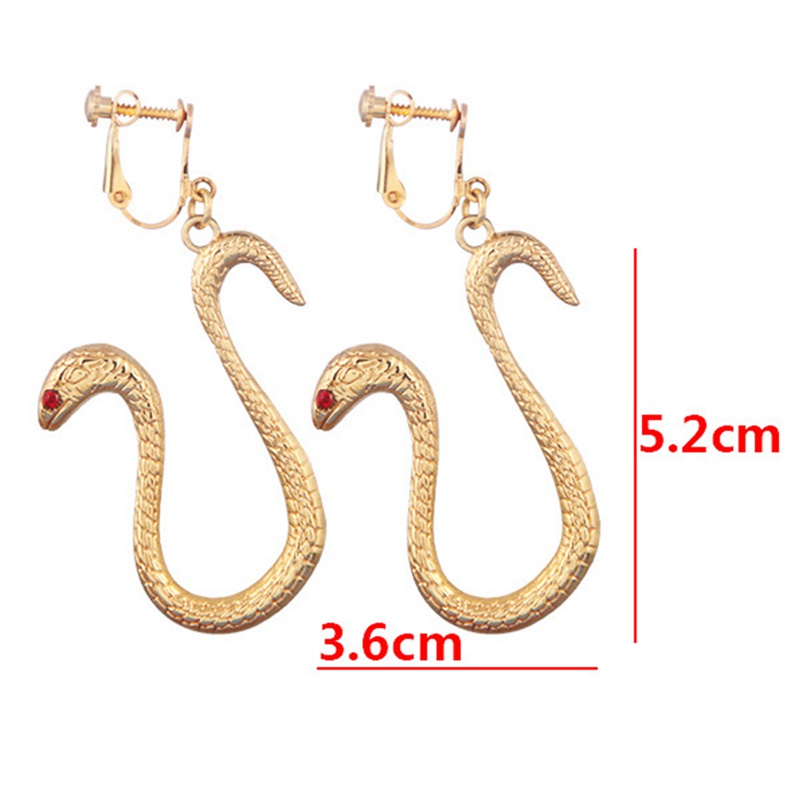 Anime One Piece Boa Hancock Same Earrings Women Jewelry Fans Gift