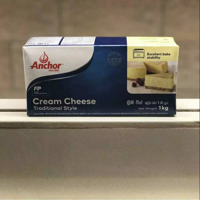 

Anchor Cream Cheese 100 Gram [REPACK] (MEDAN ONLY)