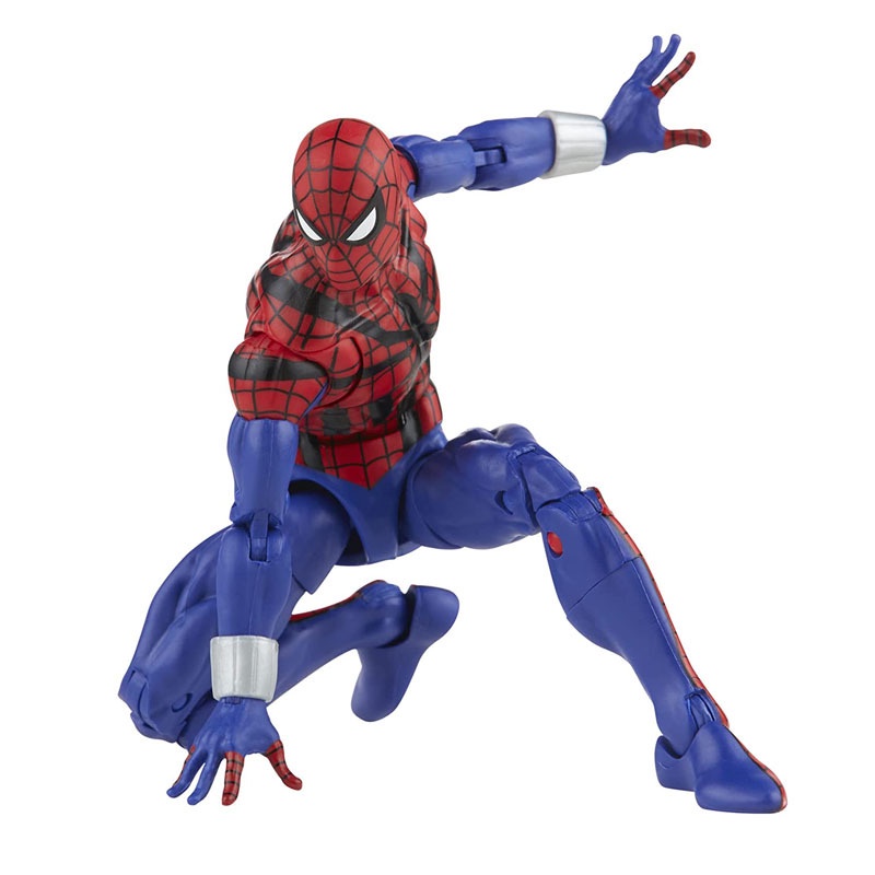 Mainan Boneka Action Figures Model Anime Spiderman Legends Ben Reilly / Symbiote Retro Bahan PVC Untuk Hadiah