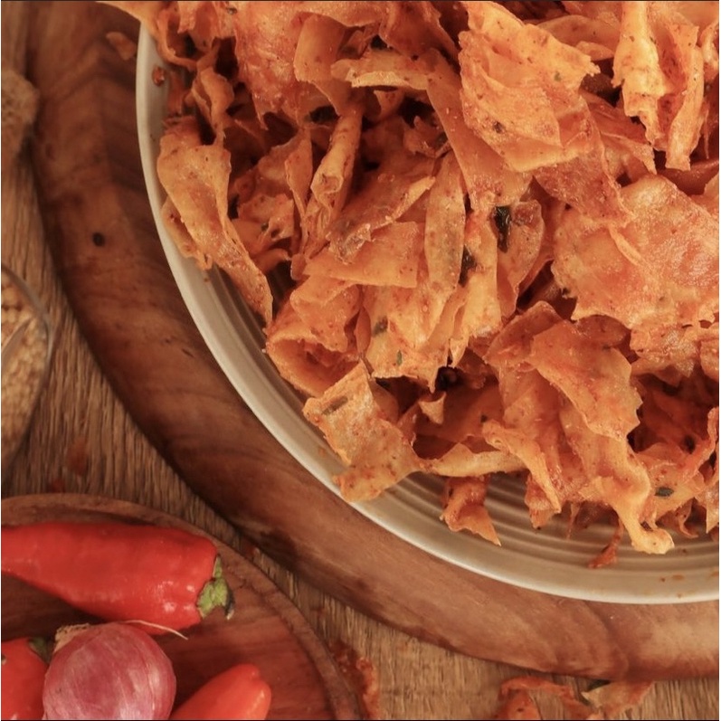 

KERIPIK SINGKONG TIPIS/ PEDAS JERUK 500 GRAM